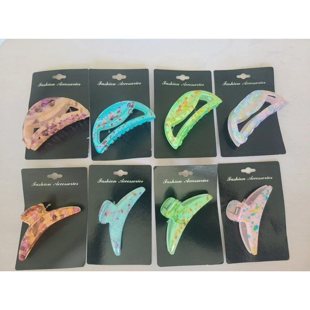 Hair Accessories Scrunchies Headbands Clips Ties Lot of 102 Pieces New With Tags